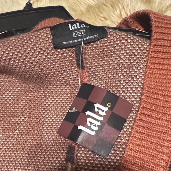 Untamed Wild Cardigan Brown Sweater - Picture 2 of 4